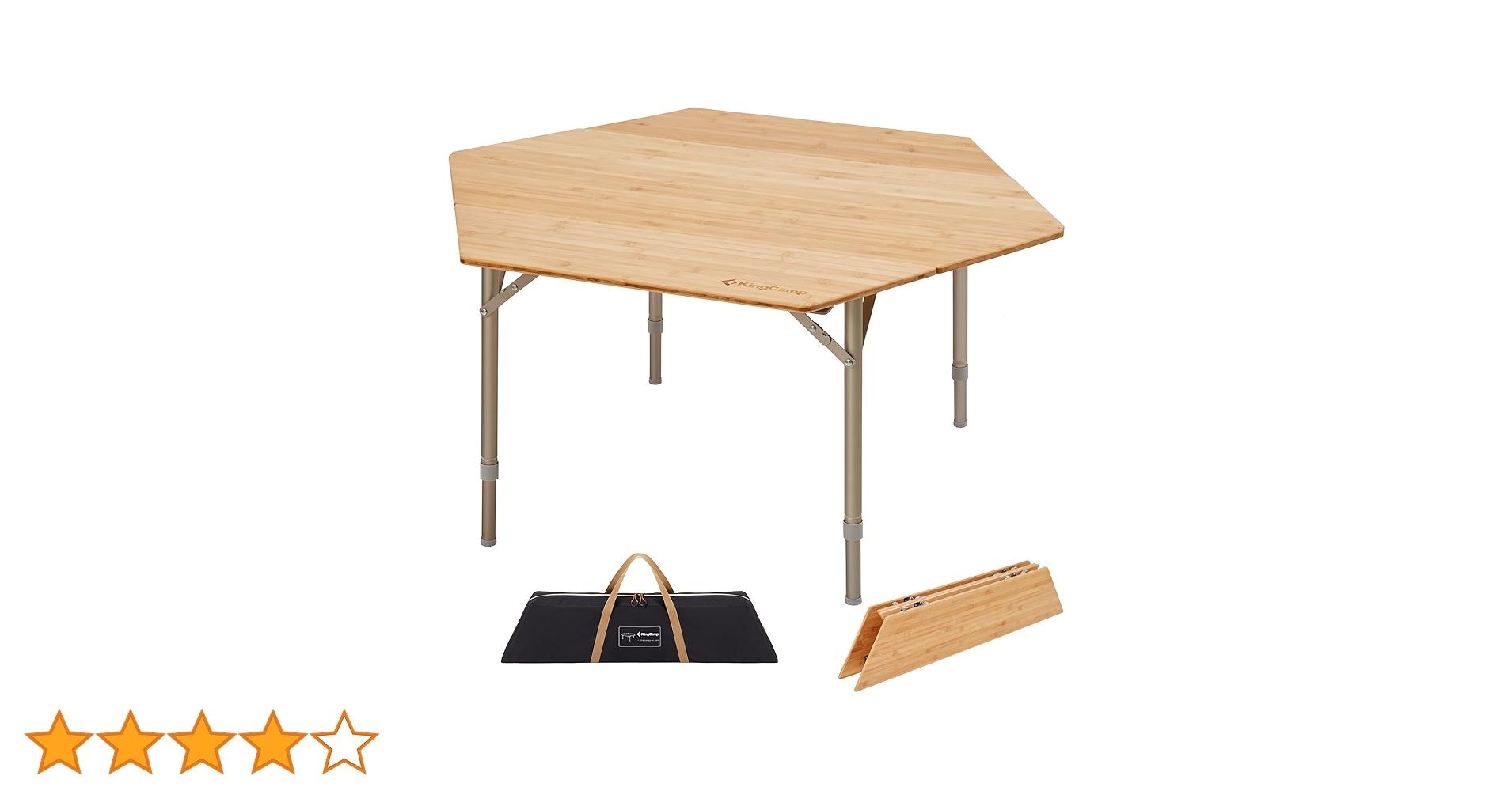 KingCamp 折りたたみテーブル 65x50cm 楽天市場】KingCamp キャンプ テーブル アウトドア 折りたたみ